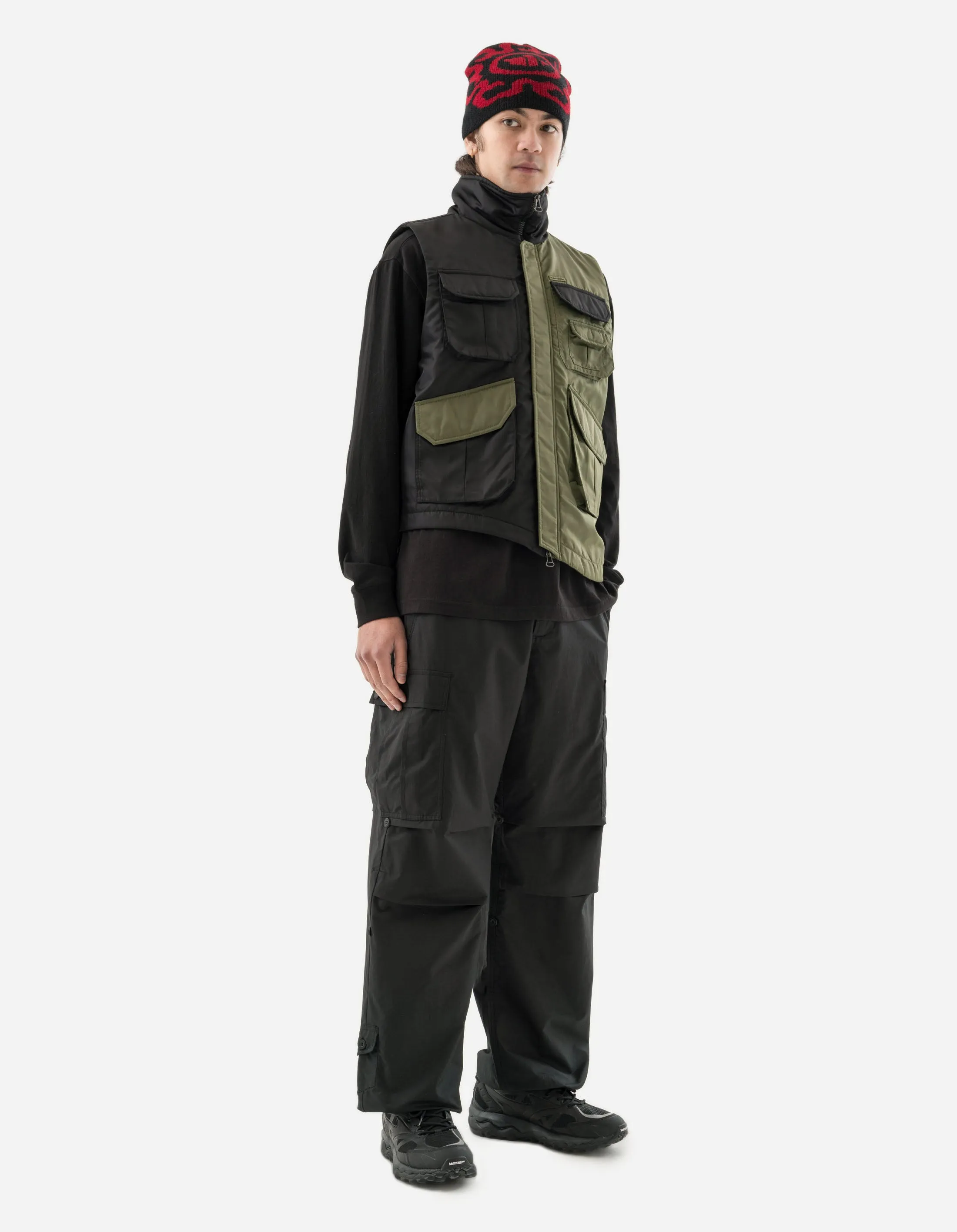 5275 Padded Flight Vest Black/Olive