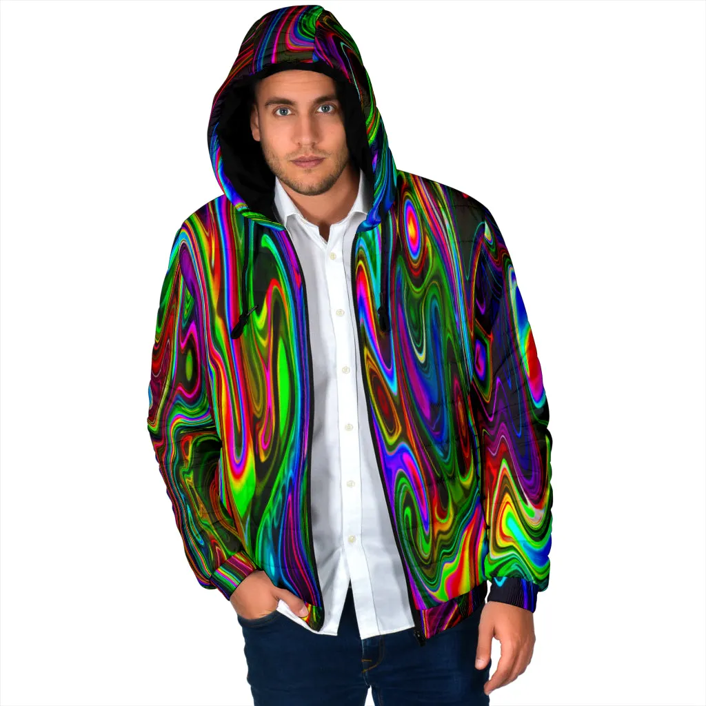 ACID DROP WINTER HOODED JACKET | PSYCHEDELIC POUR HOUSE