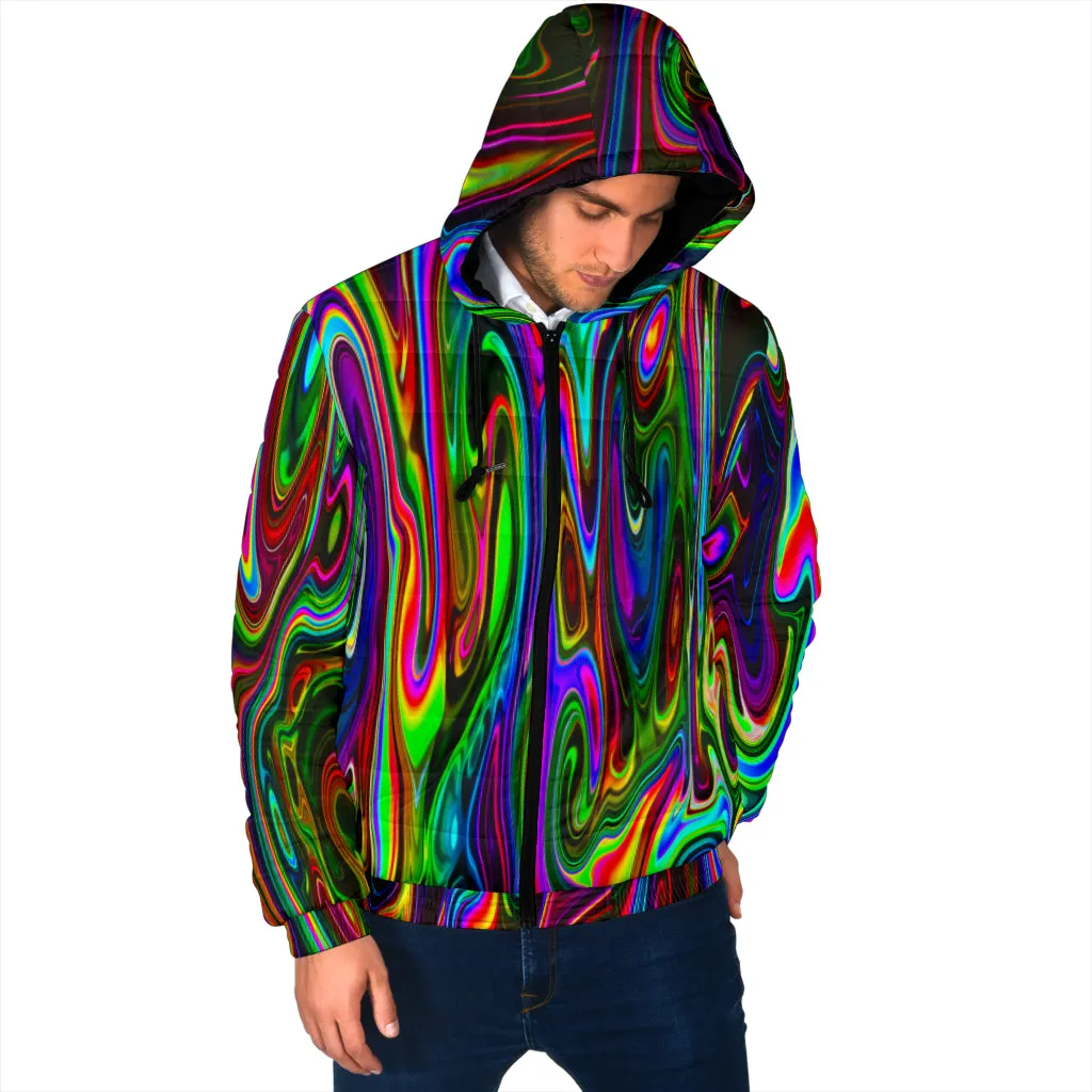 ACID DROP WINTER HOODED JACKET | PSYCHEDELIC POUR HOUSE