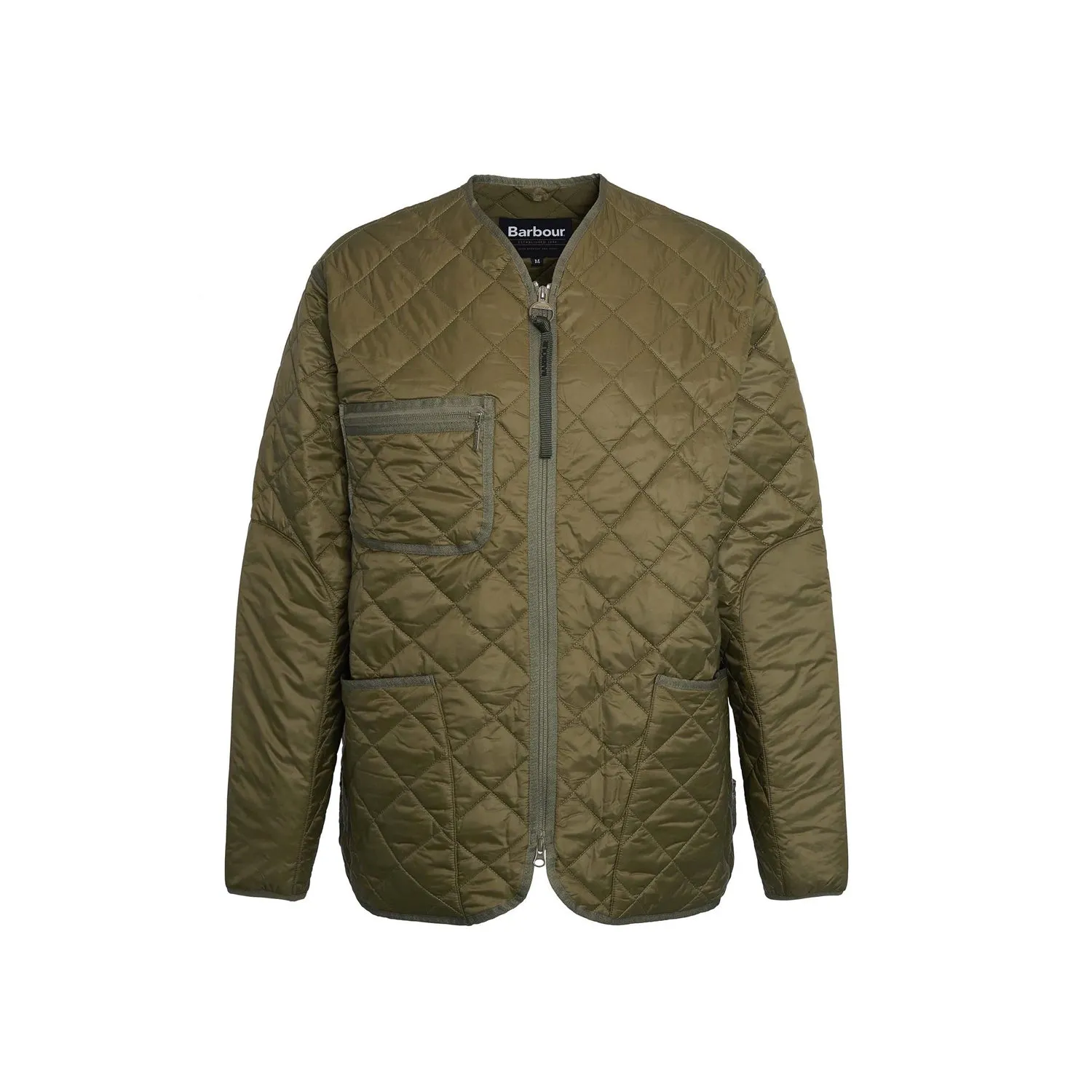 Barbour Liddesdale Quilted Liner Army Green