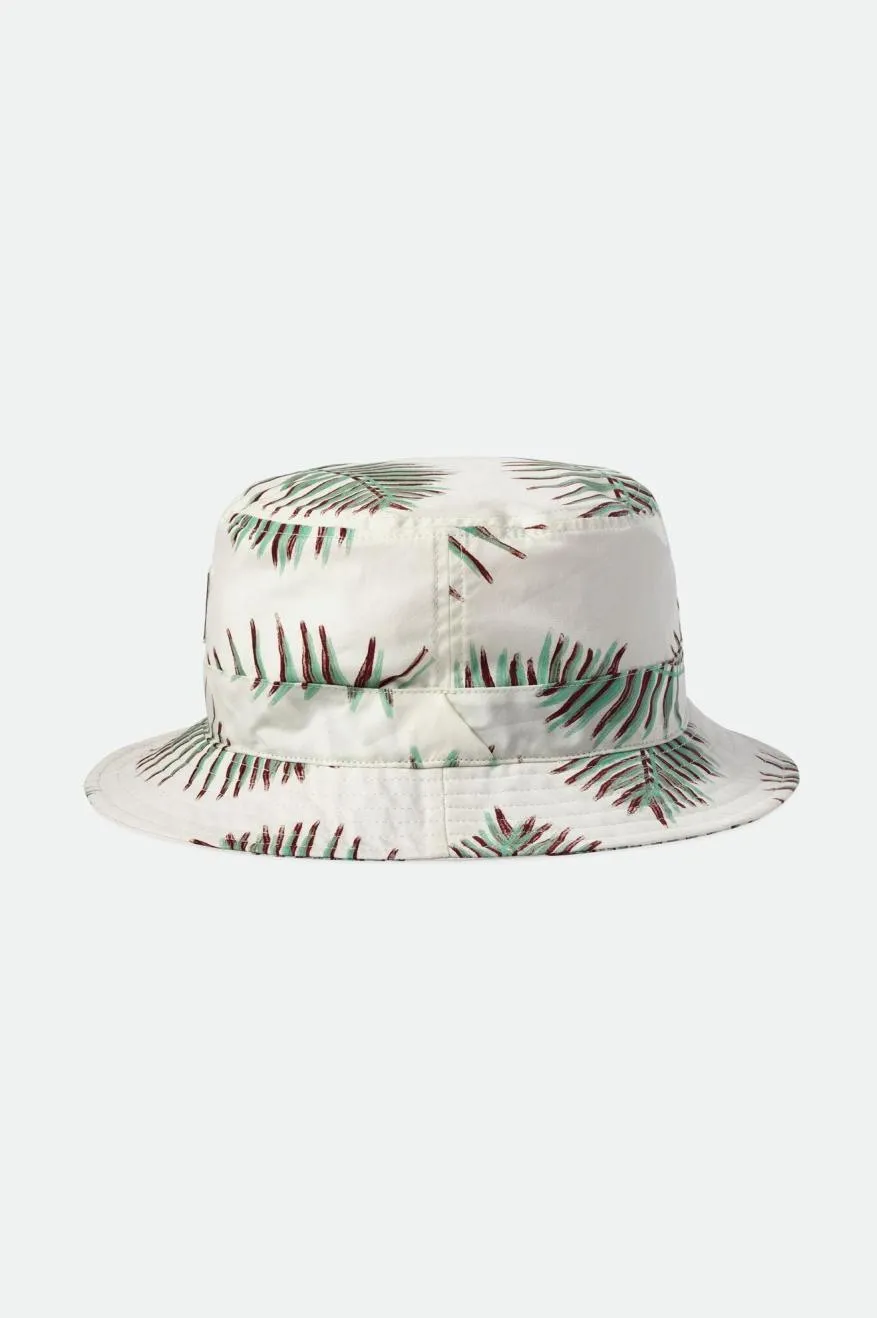 Beta Packable Bucket Hat - Aloha Off White