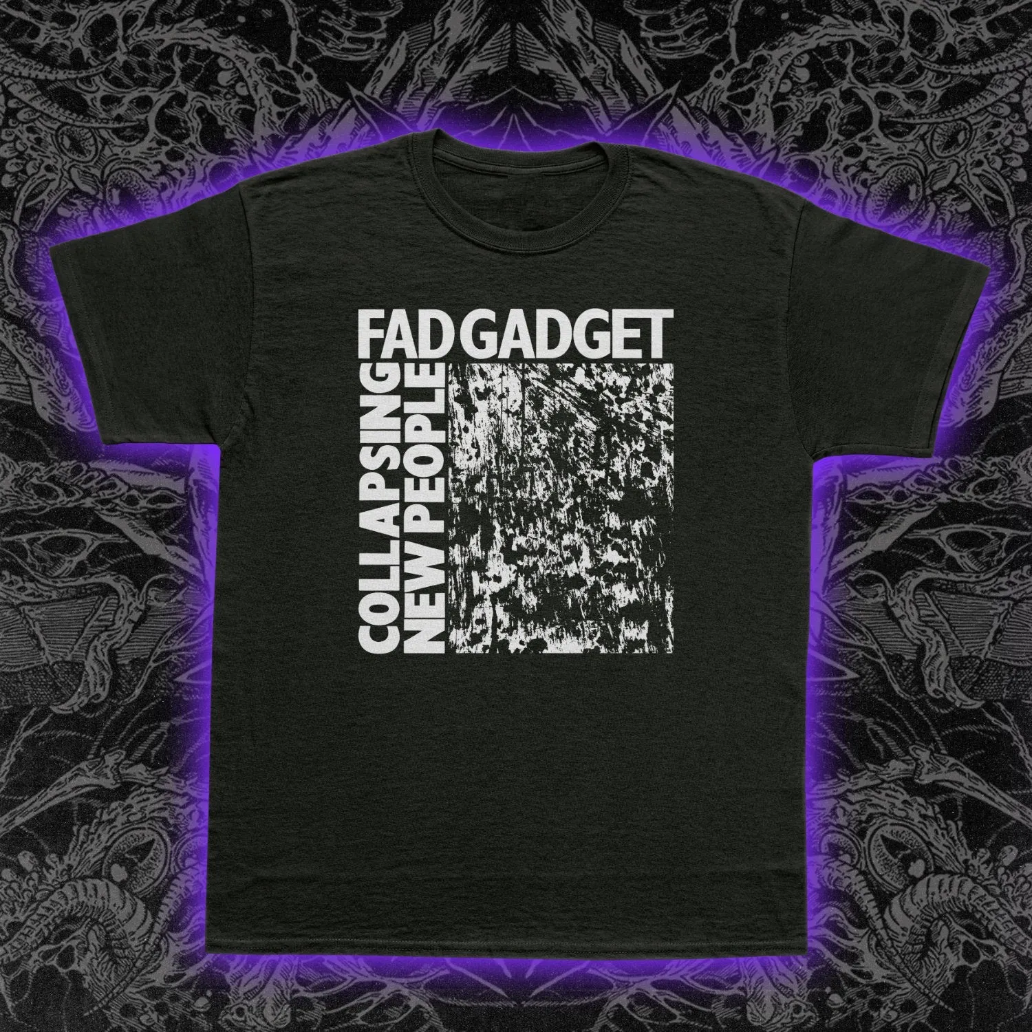 Fad Gadget Collapsing New People Slim Fit Tee