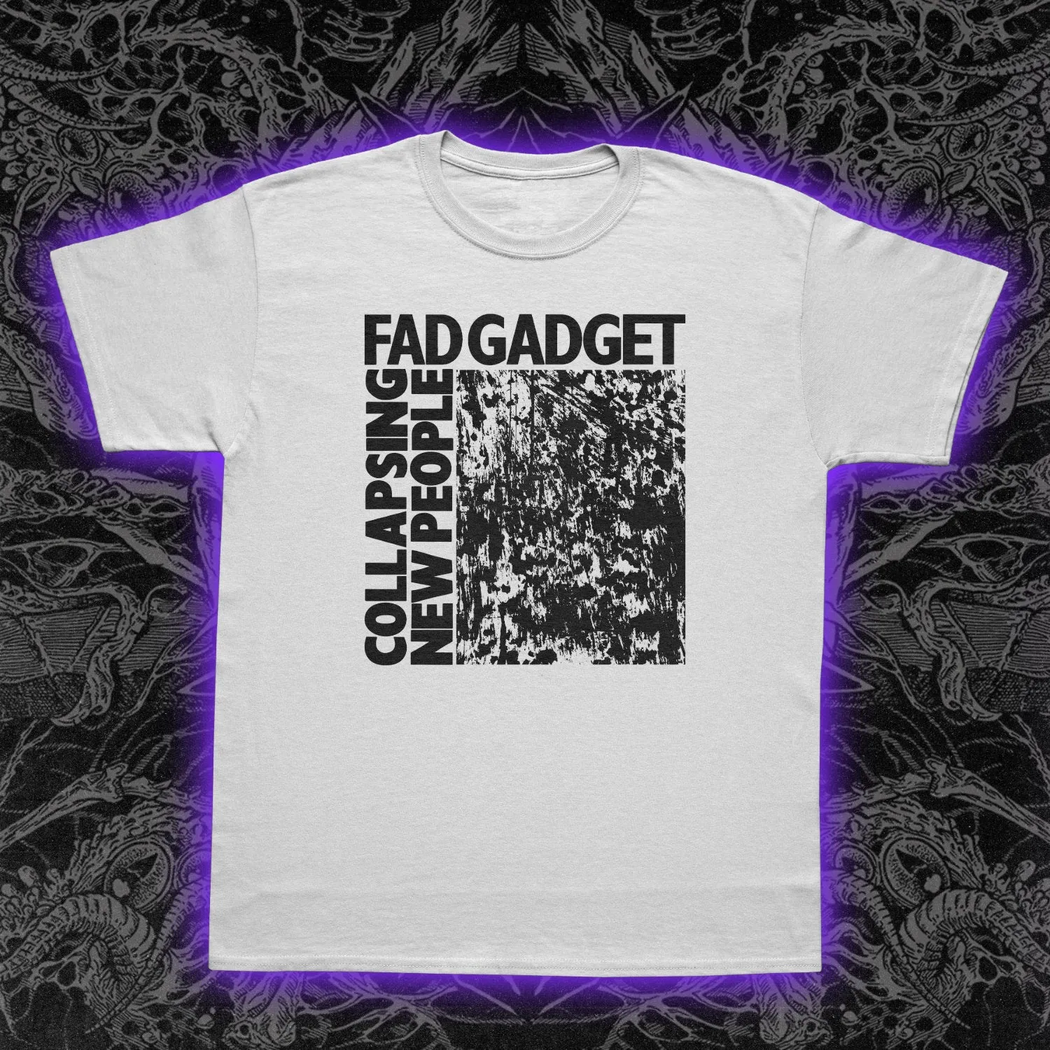 Fad Gadget Collapsing New People Slim Fit Tee