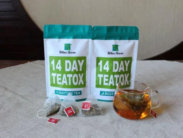 Fat Burning Healthy  Natural Plant Ingredients Detox Weight Loss Tea