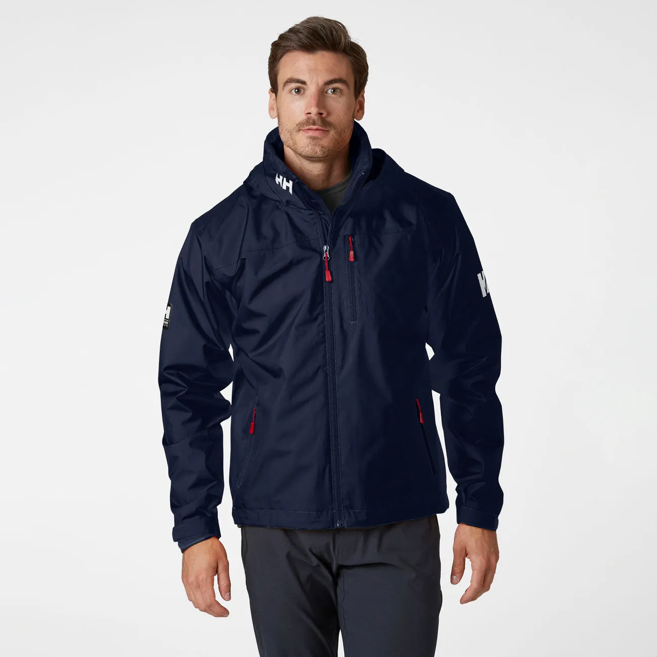 Helly Hansen Mens Crew Hooded Midlayer Sailing Jacket