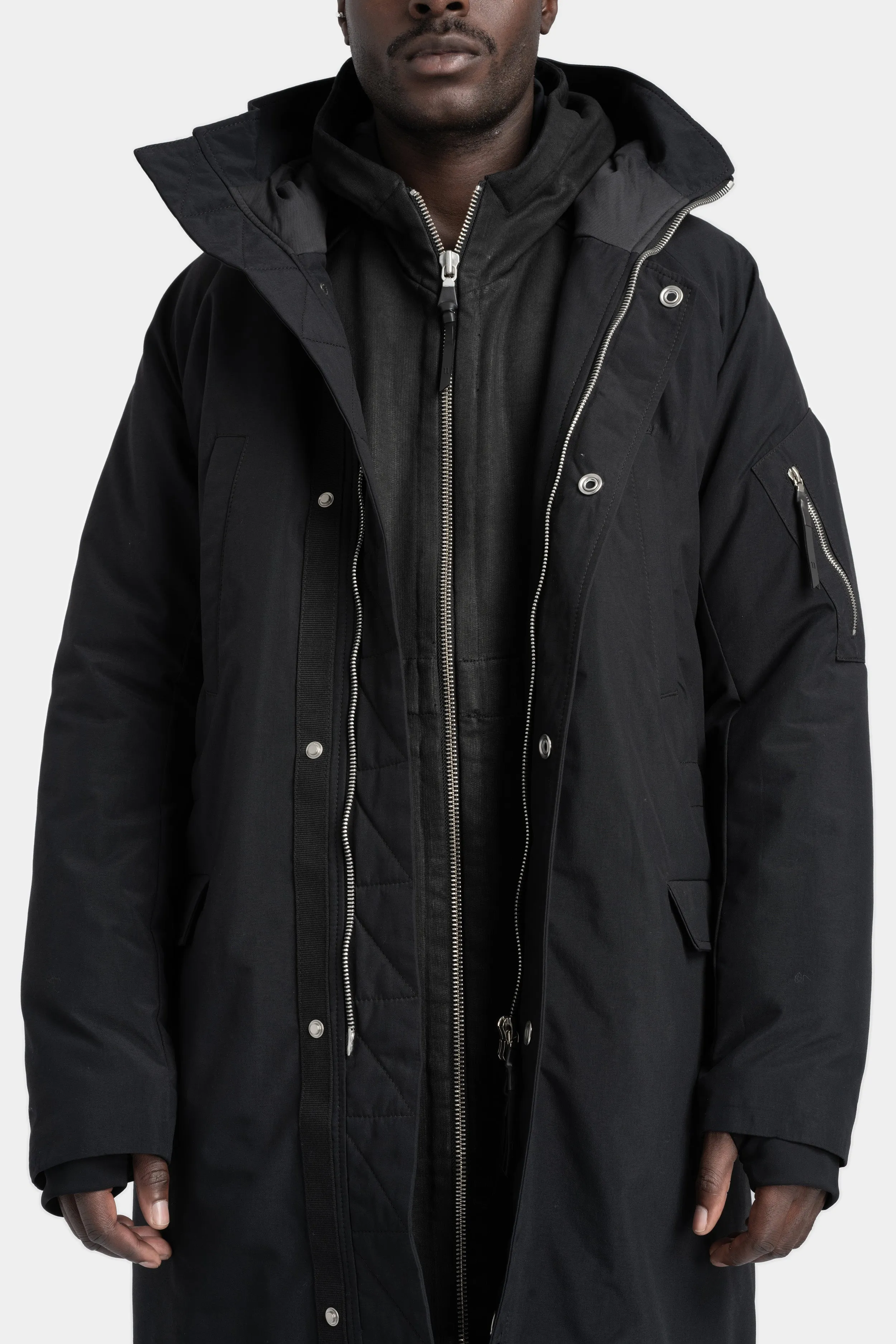 Hooded Padded Parkas