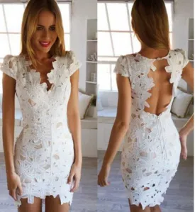 HOT HIGH QUALITY LACE DRESS