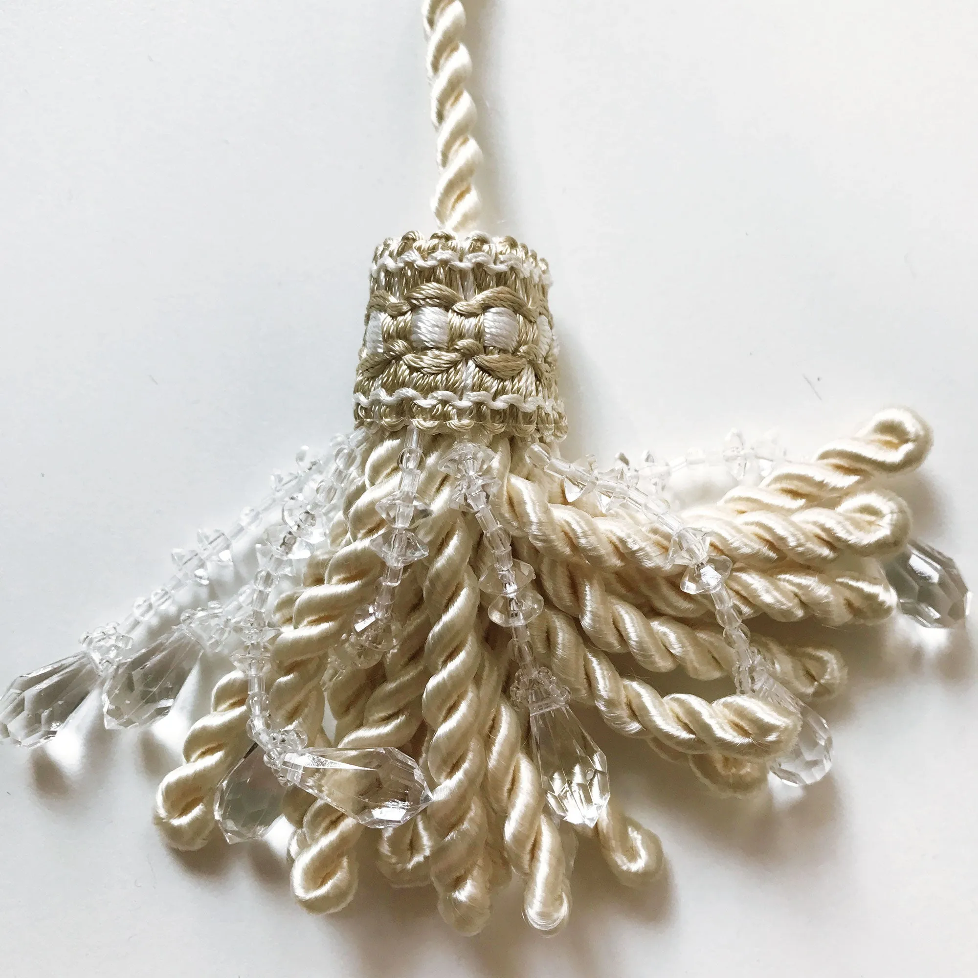 Ivory High Quality Decorative Tassel