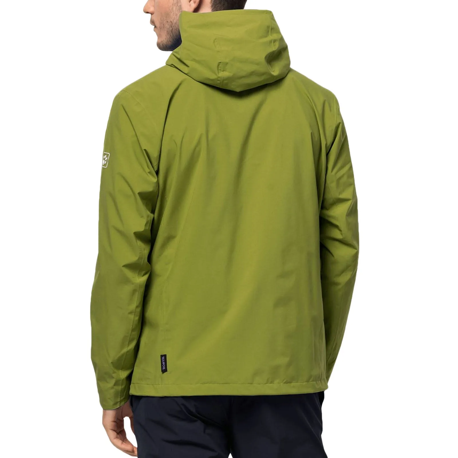 Jack Wolfskin Mens Pack & Go Waterproof Jacket Coat