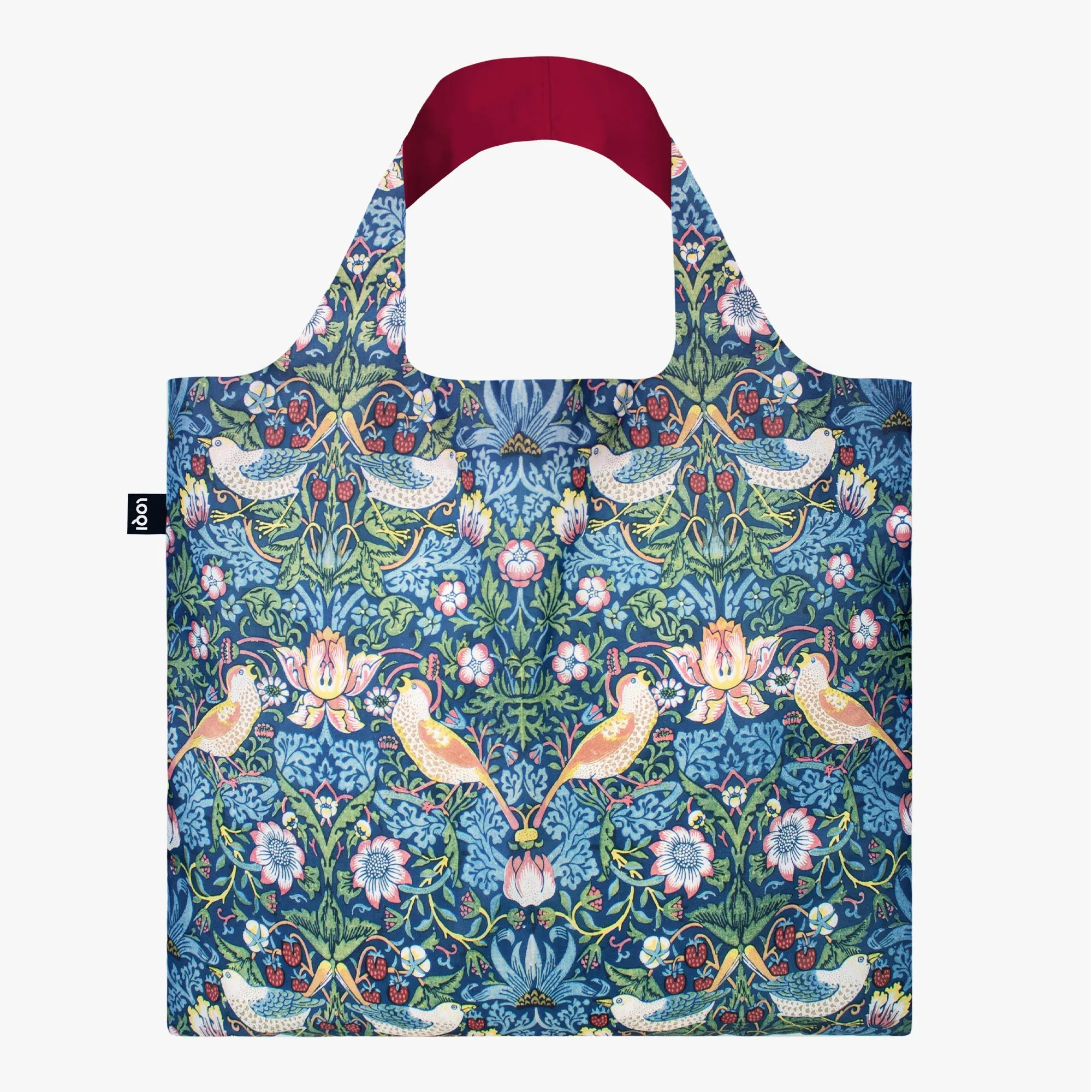 Loqi Tote Bag with Zip Pouch - The Strawberry Thief