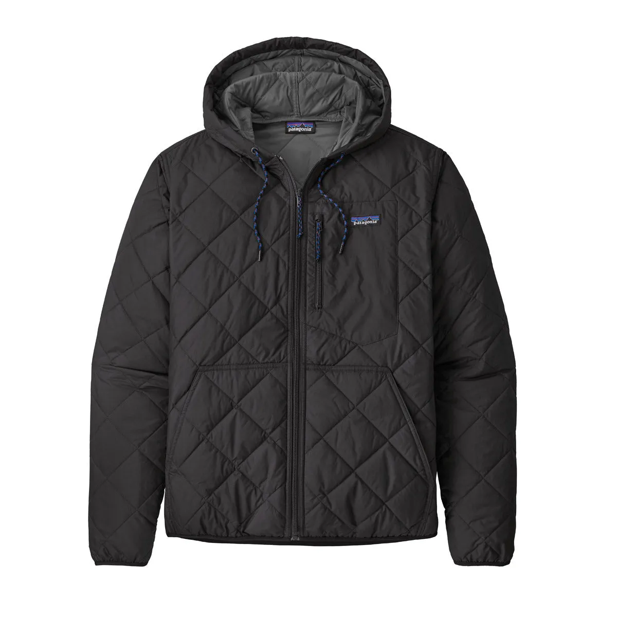 Men's Diamond Quilted Bomber Hoody