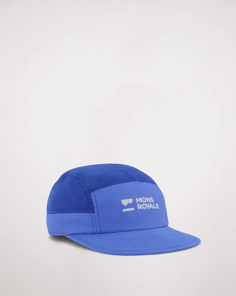 Mons Royale Velocity Trail Cap Pop Blue