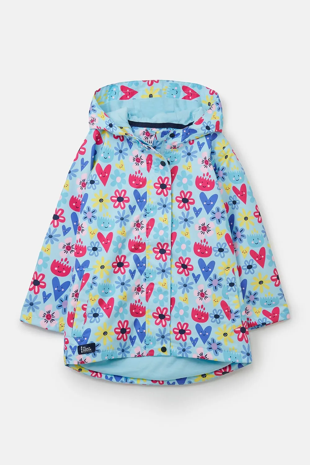 Olivia Jacket - Soft Turquoise Flower