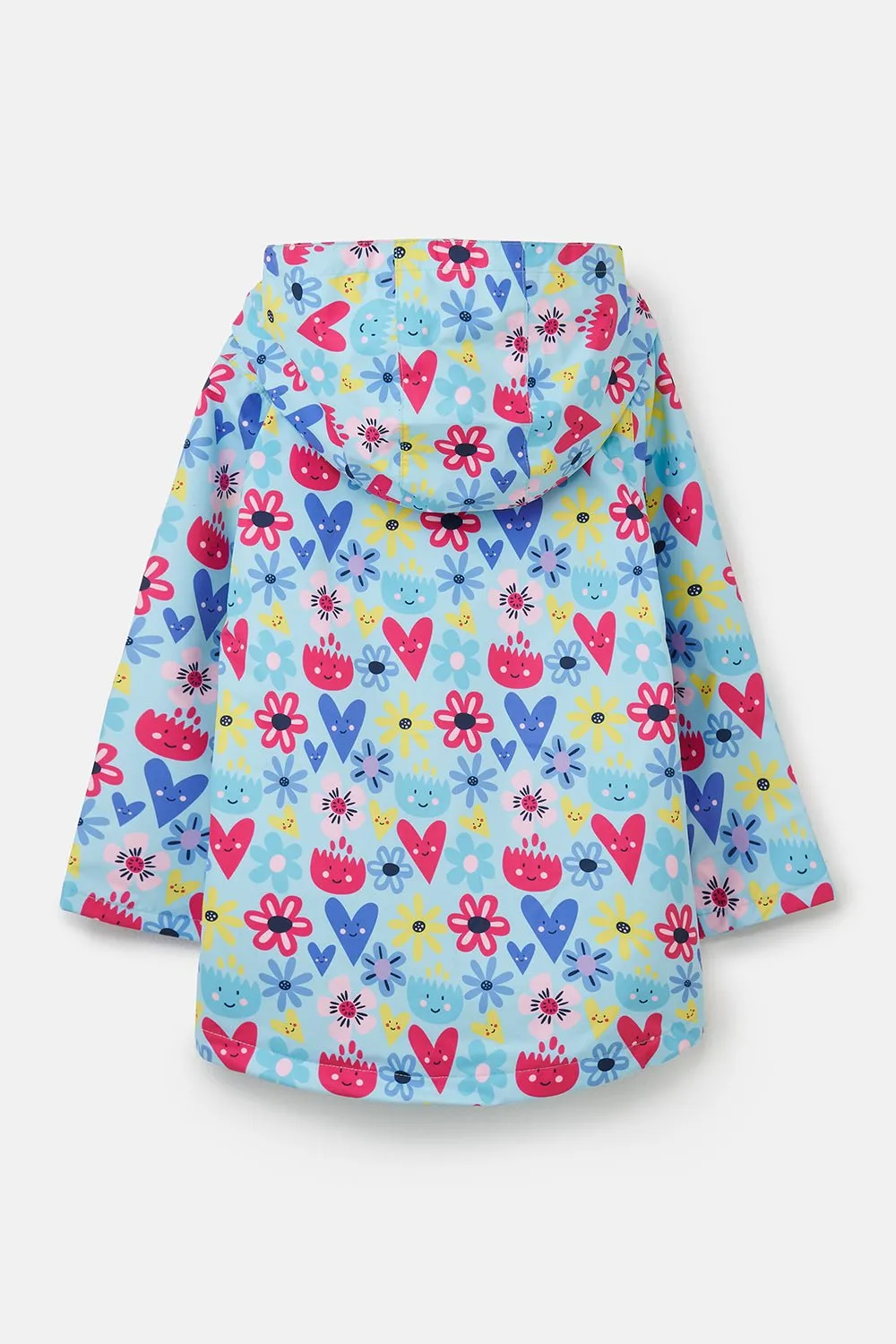 Olivia Jacket - Soft Turquoise Flower