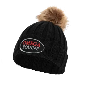 Omega Equine Pom Pom Wooly Hat