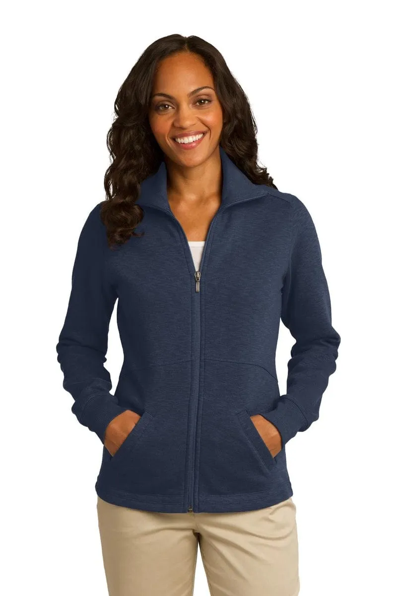 Port Authority ®  Ladies Slub Fleece Full-Zip Jacket. L293