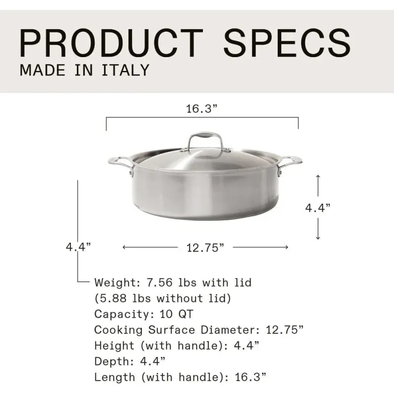 Professional Cookware Steel Pot