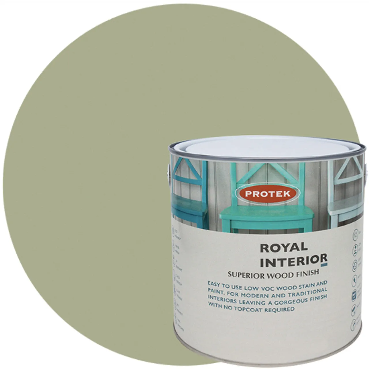 Protek Royal Interior Finish - Pond Green