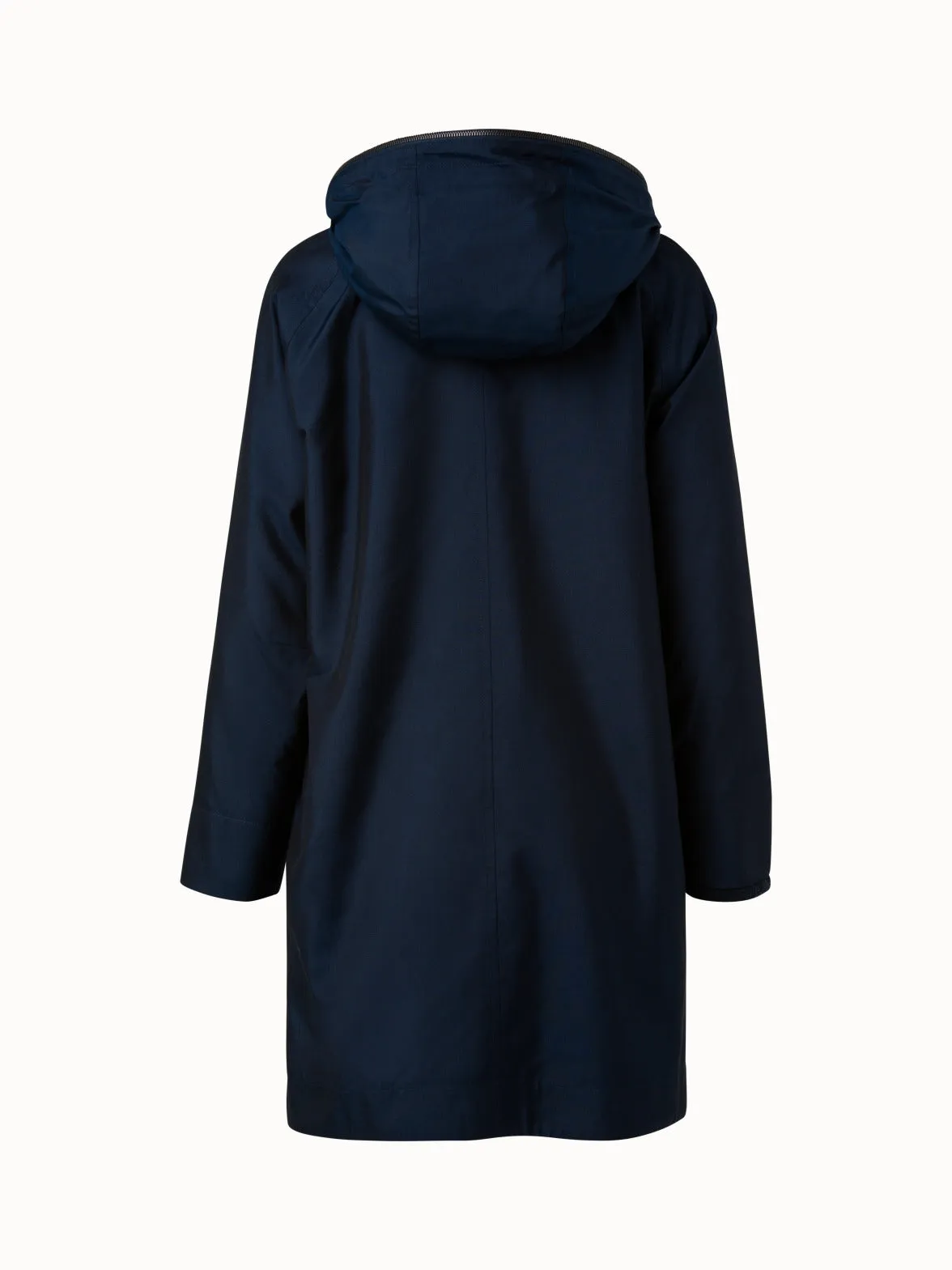 Reversible Parka from Cashmere and Silk