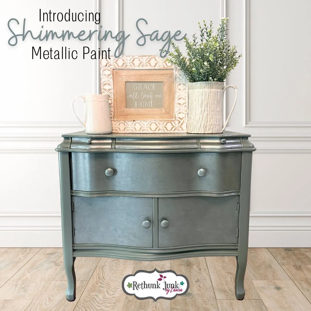 Shimmering Sage Metals Paint