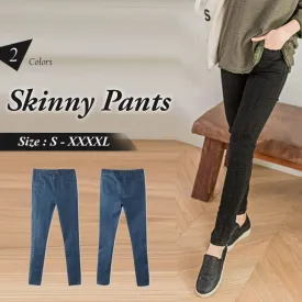 SNOWFLAKE SKINNY PANTS