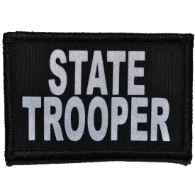 State Trooper Reflective - 2x3 Patch