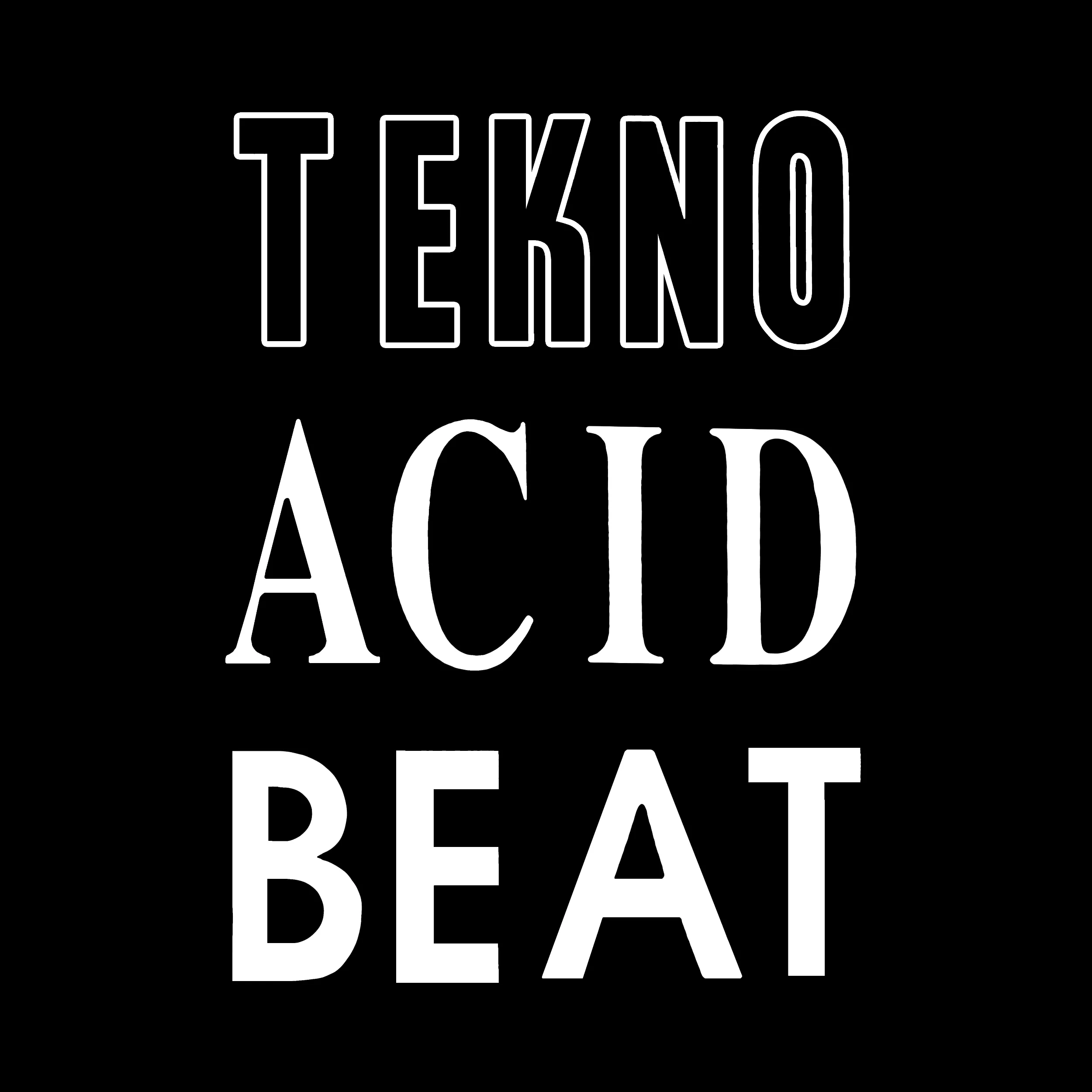 Tekno Acid Beat Slim Fit Tee