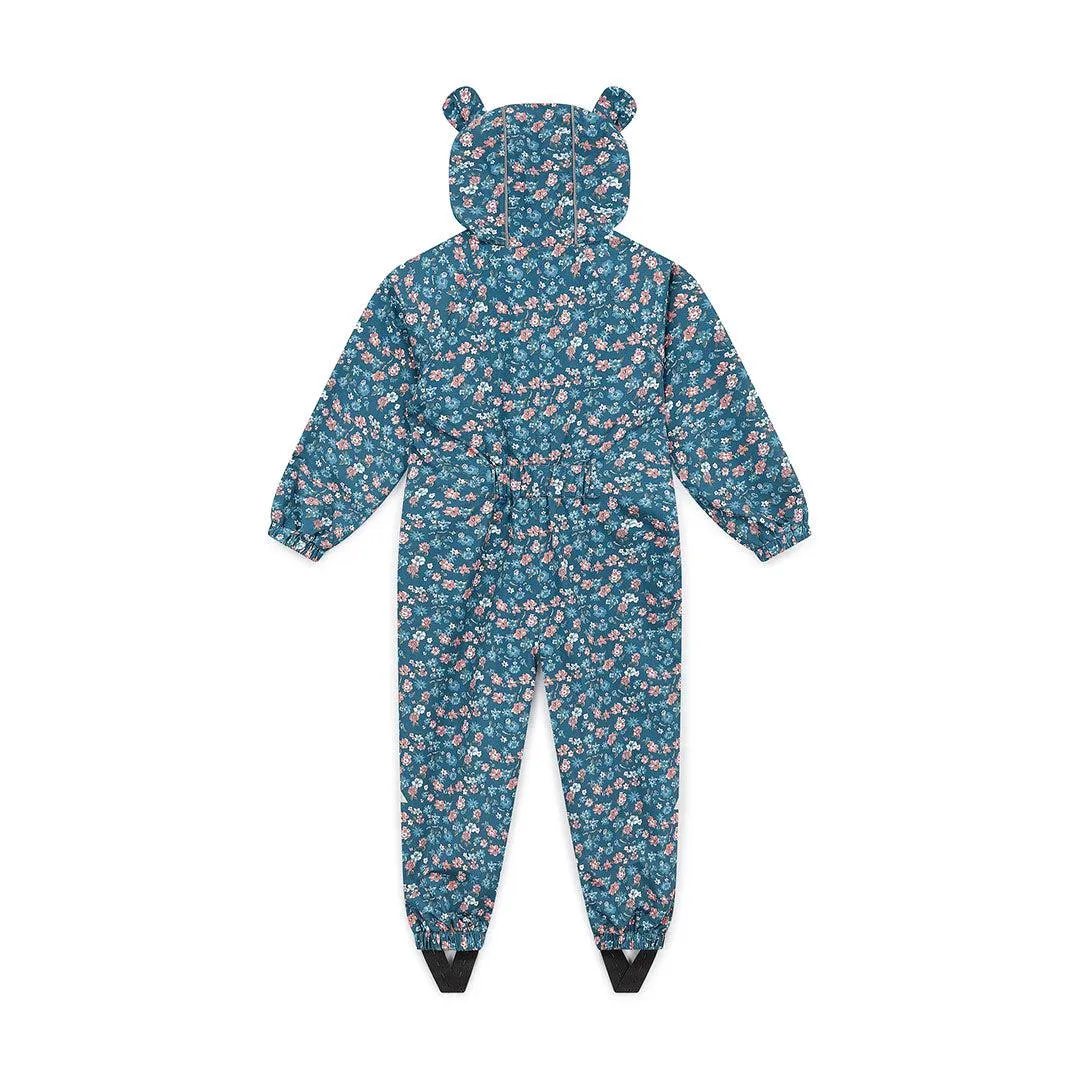 TOASTIE Packable Waterproof Puddlesuit - Navy Floral