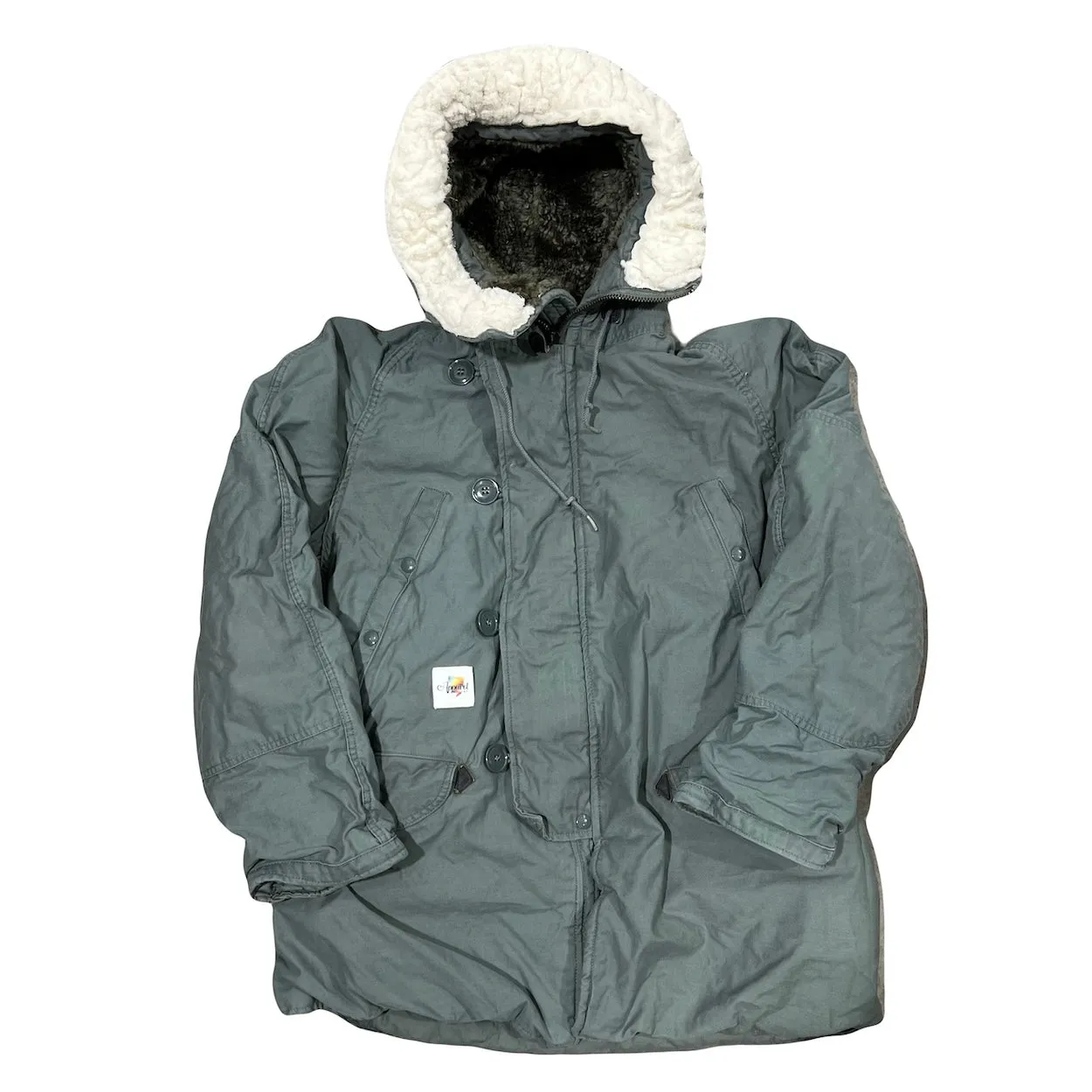 US Navy Parka GI Extreme Cold Weather Parka N-3B