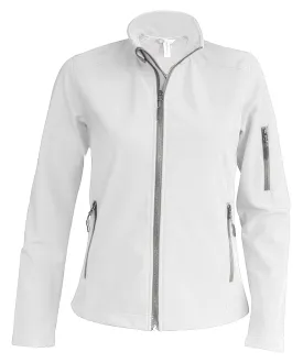 White - Ladies' softshell jacket