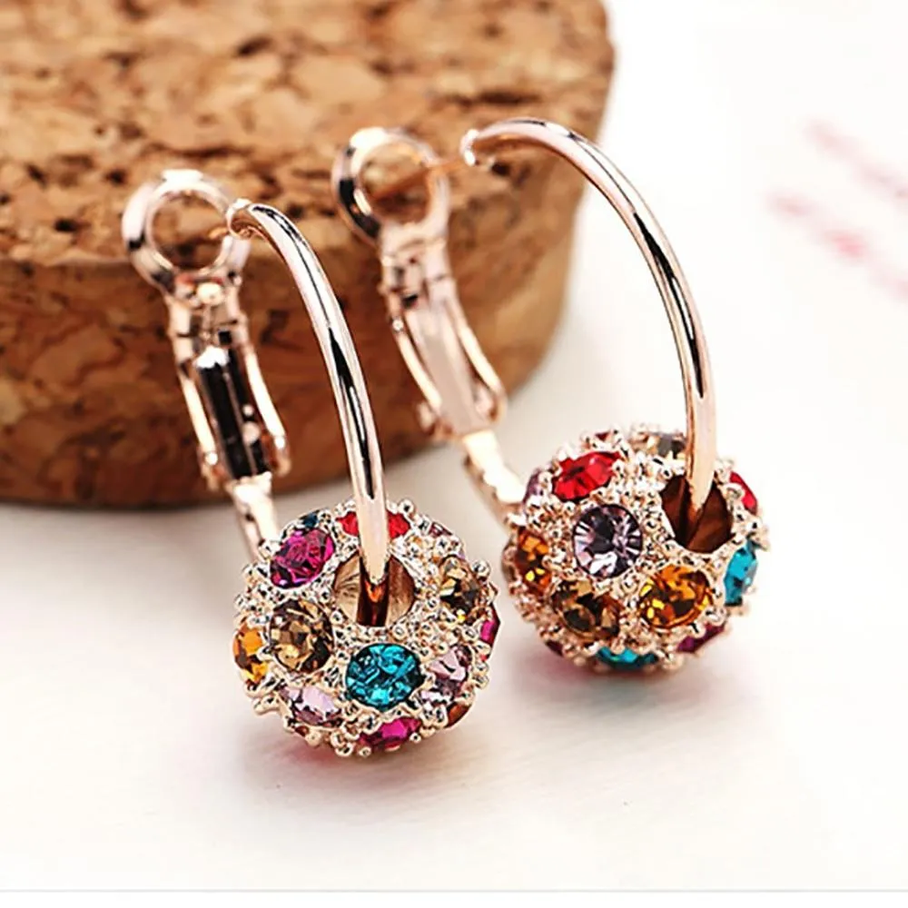 Women Pair Slimming  Weight Loss Anti Cellulite Ear Studs